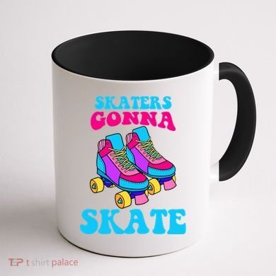Skaters Gonna Skate Coffee Mug back