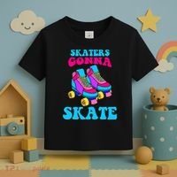 Skaters Gonna Skate Toddler T-Shirt thumb 3