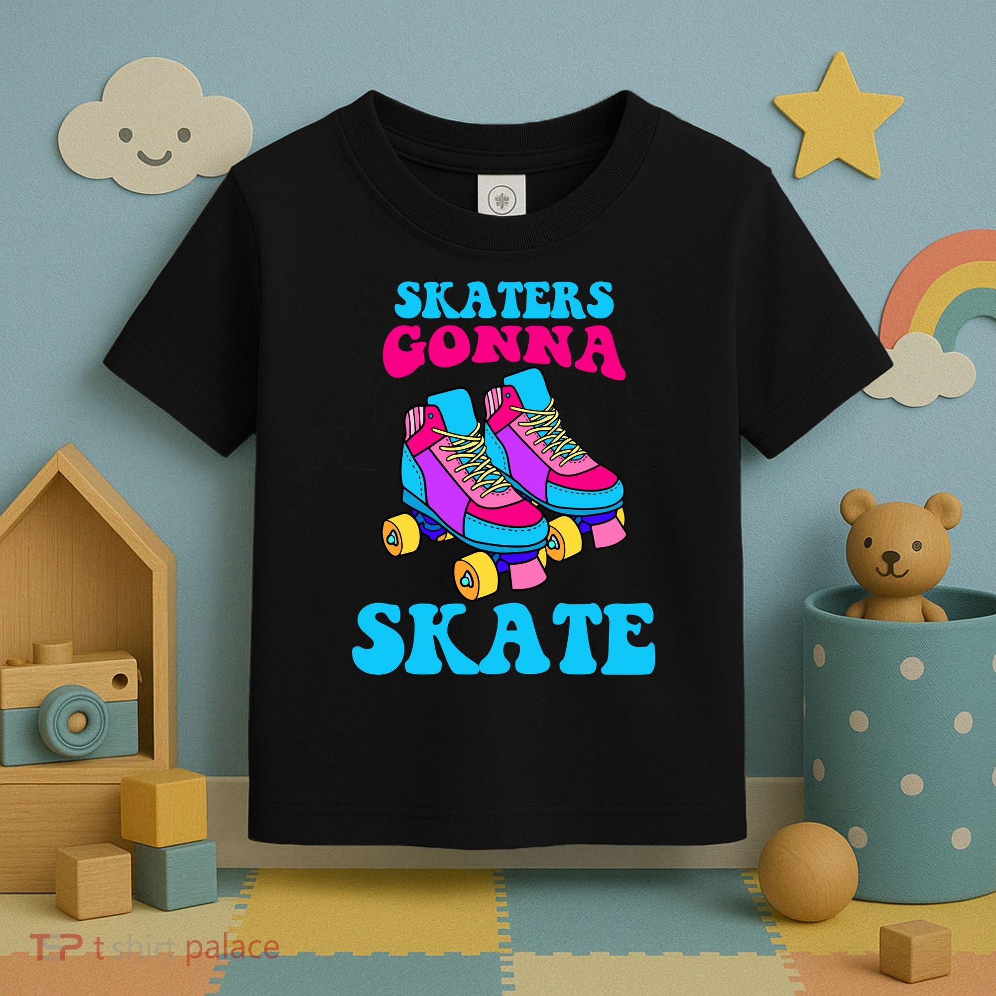 Skaters Gonna Skate Toddler T-Shirt