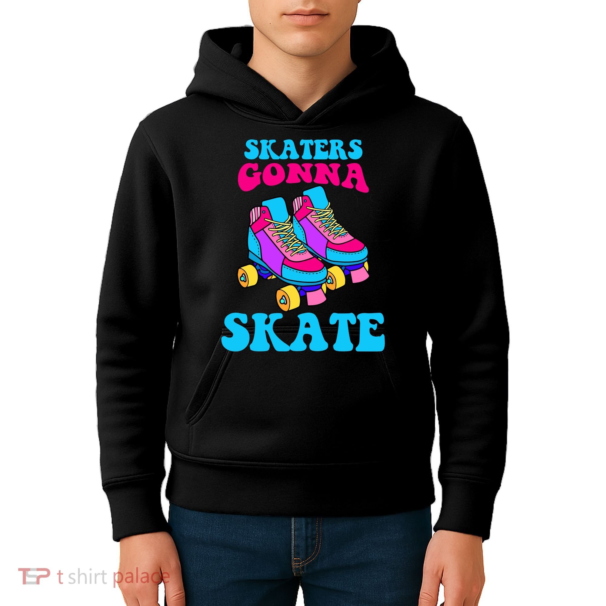 Skaters Gonna Skate Kids Hoodie