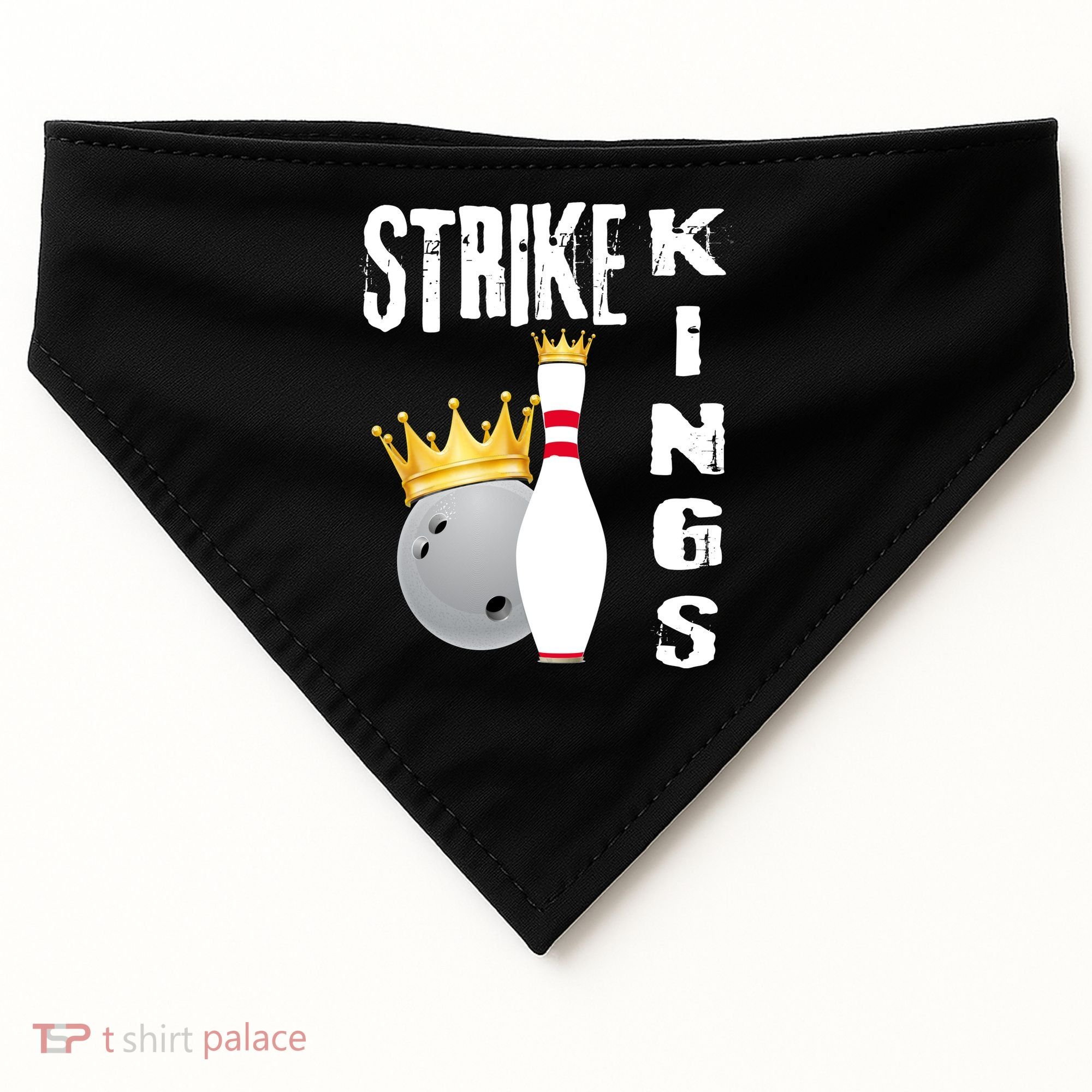 Strike Kings Bowling Logo USA-Made Doggie Bandana
