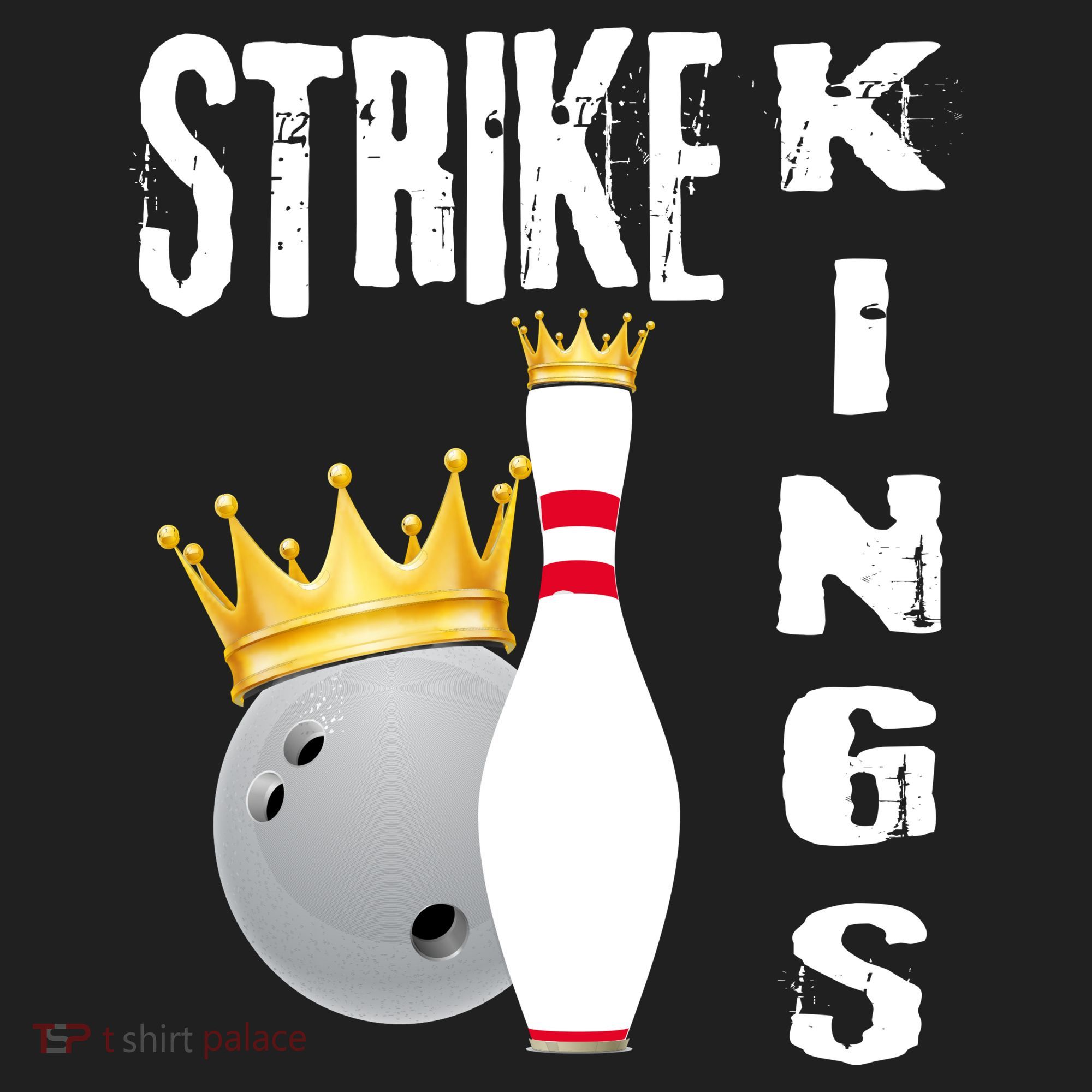 Strike Kings Bowling Logo Golf Towel