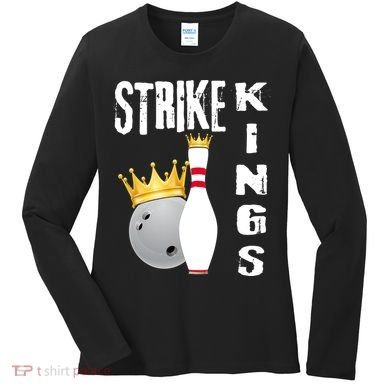 Strike Kings Bowling Logo Women's Long Sleeve Shirt