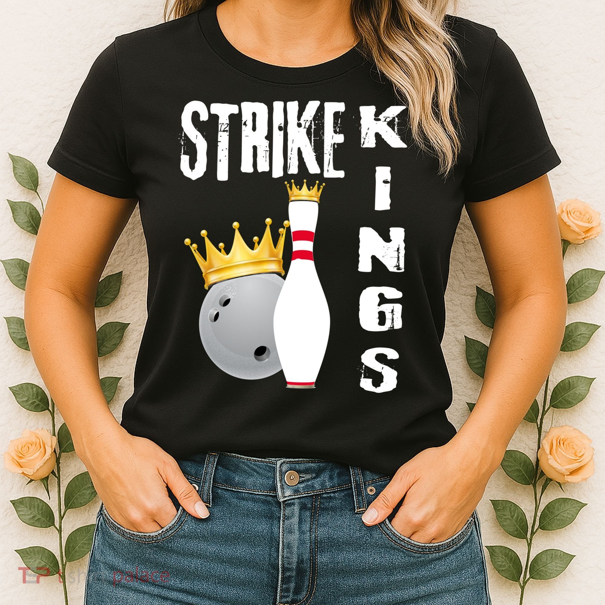 Strike Kings Bowling Logo Women's T-Shirt