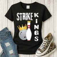 Strike Kings Bowling Logo Women's T-Shirt thumb 3