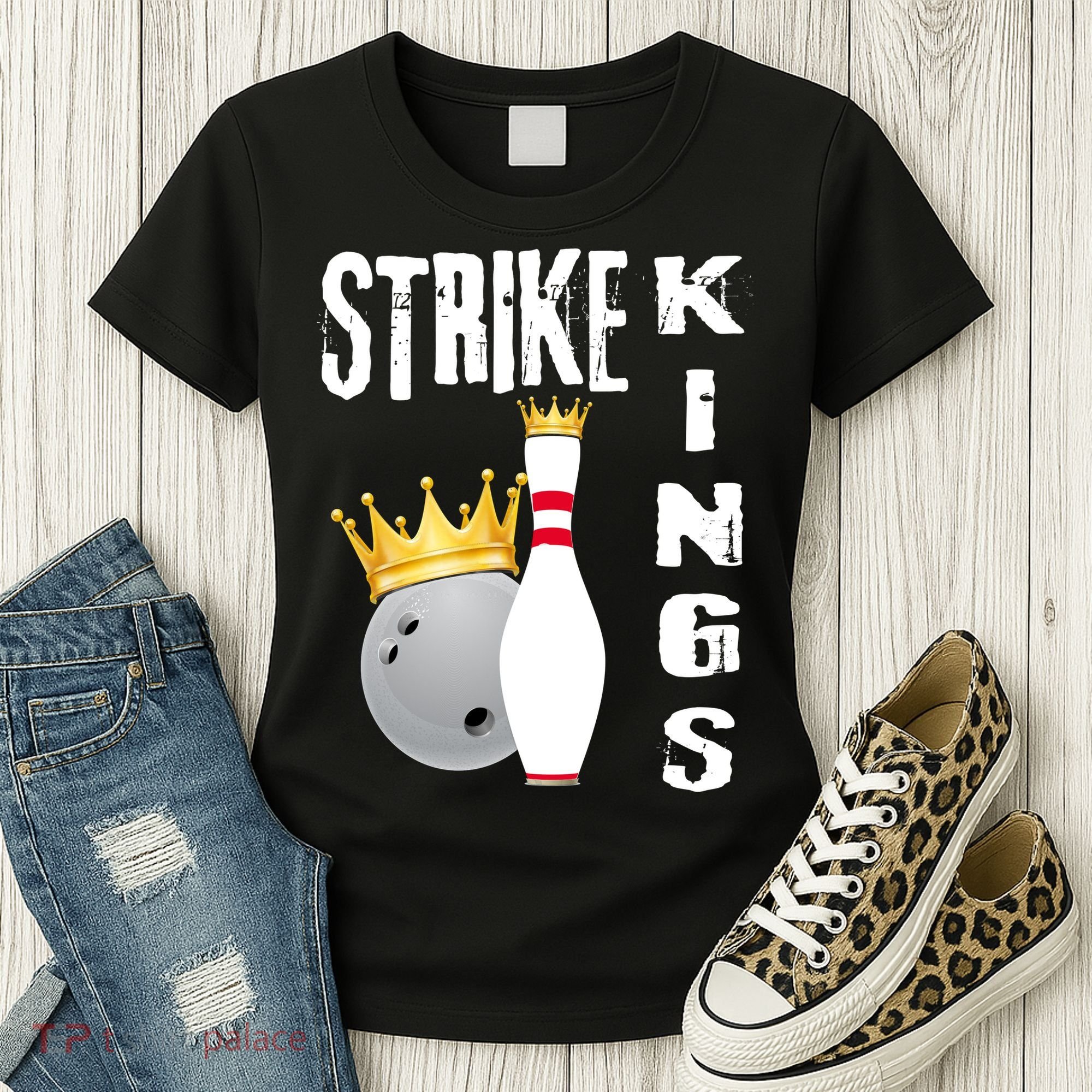 Strike Kings Bowling Logo Women's T-Shirt