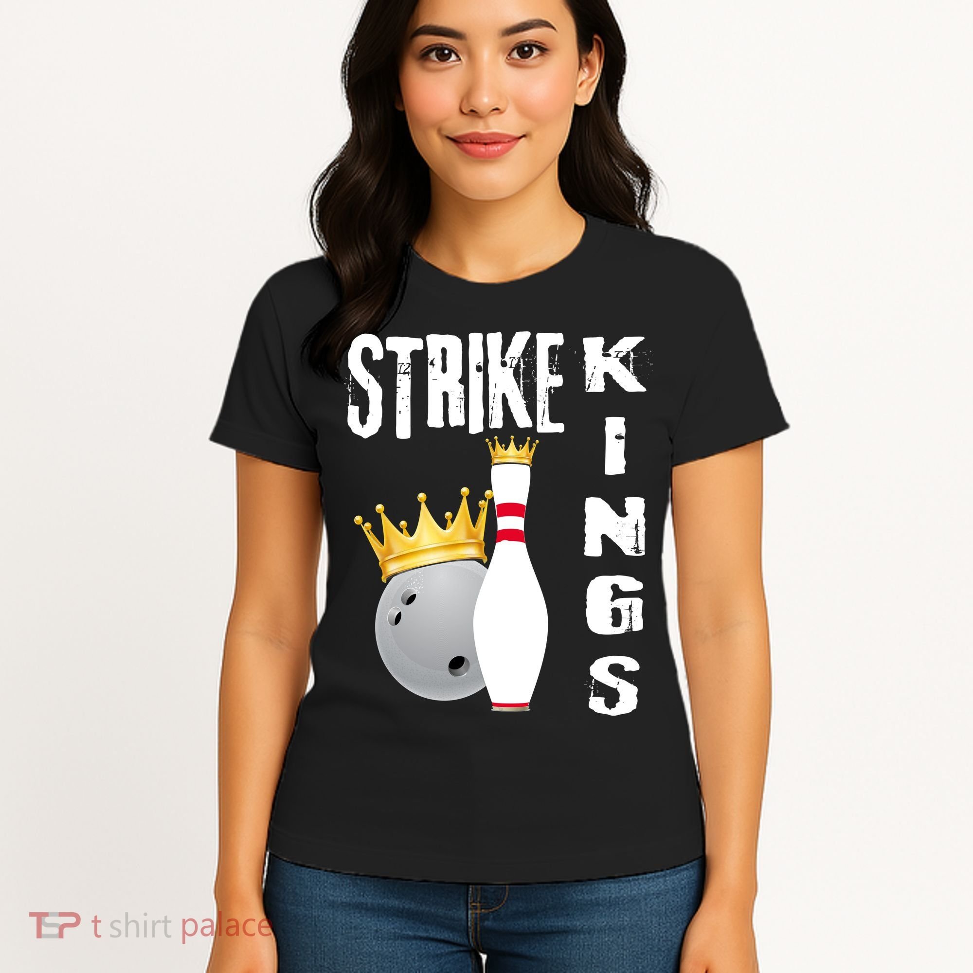 Strike Kings Bowling Logo Women's T-Shirt