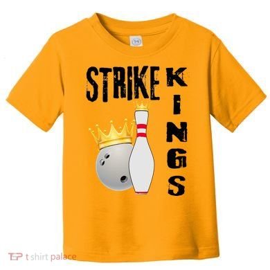 Strike Kings Bowling Logo Toddler T-Shirt