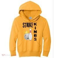 Strike Kings Bowling Logo Kids Hoodie thumb 0