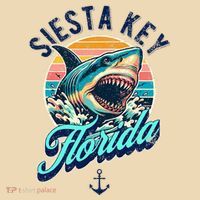 Siesta Key Beach Florida Usa Shark Tote Bag thumb 4