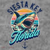 Siesta Key Beach Florida Usa Shark Toddler Hoodie thumb 2