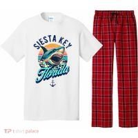 Siesta Key Beach Florida Usa Shark Pajama Set thumb 0