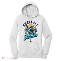 Siesta Key Beach Florida Usa Shark Women's Hoodie thumb 0