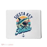 Siesta Key Beach Florida Usa Shark Mousepad thumb 0