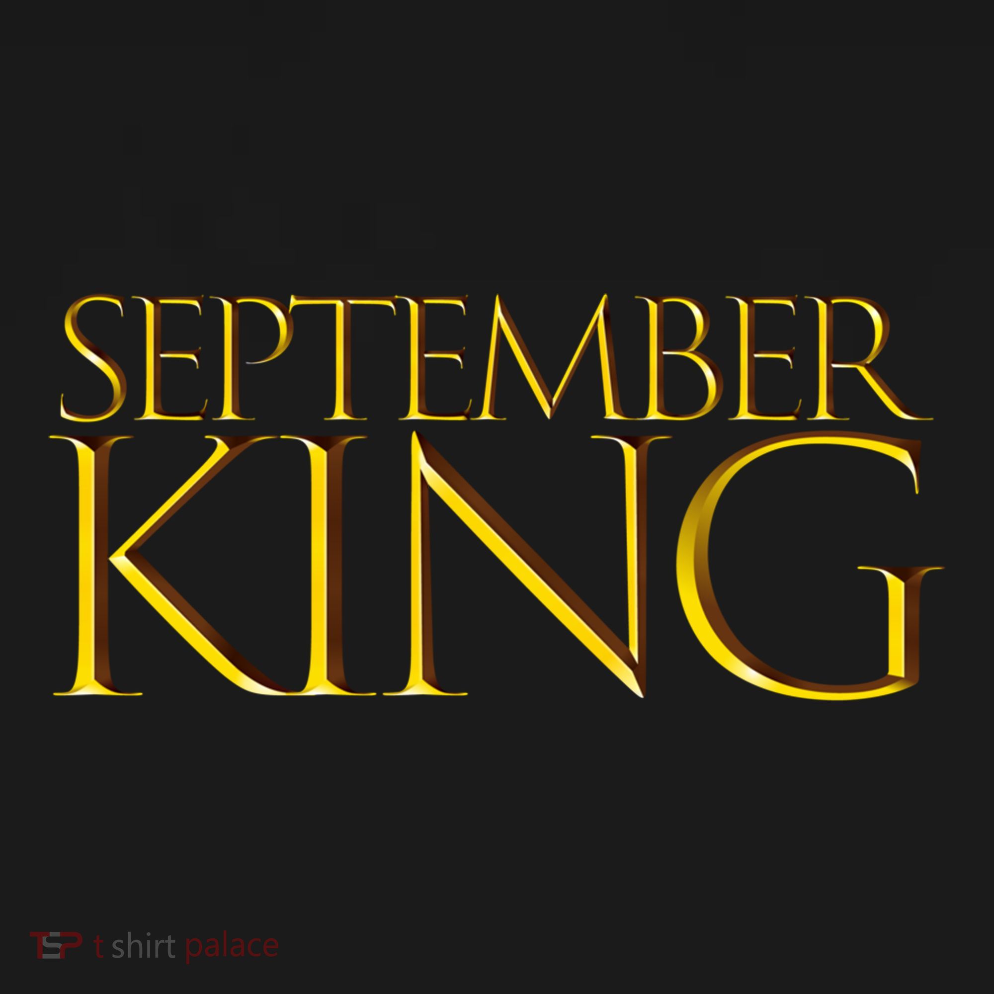 September King Birthday Month Gift Born In September Cute Gift USA-Made Doggie Bandana