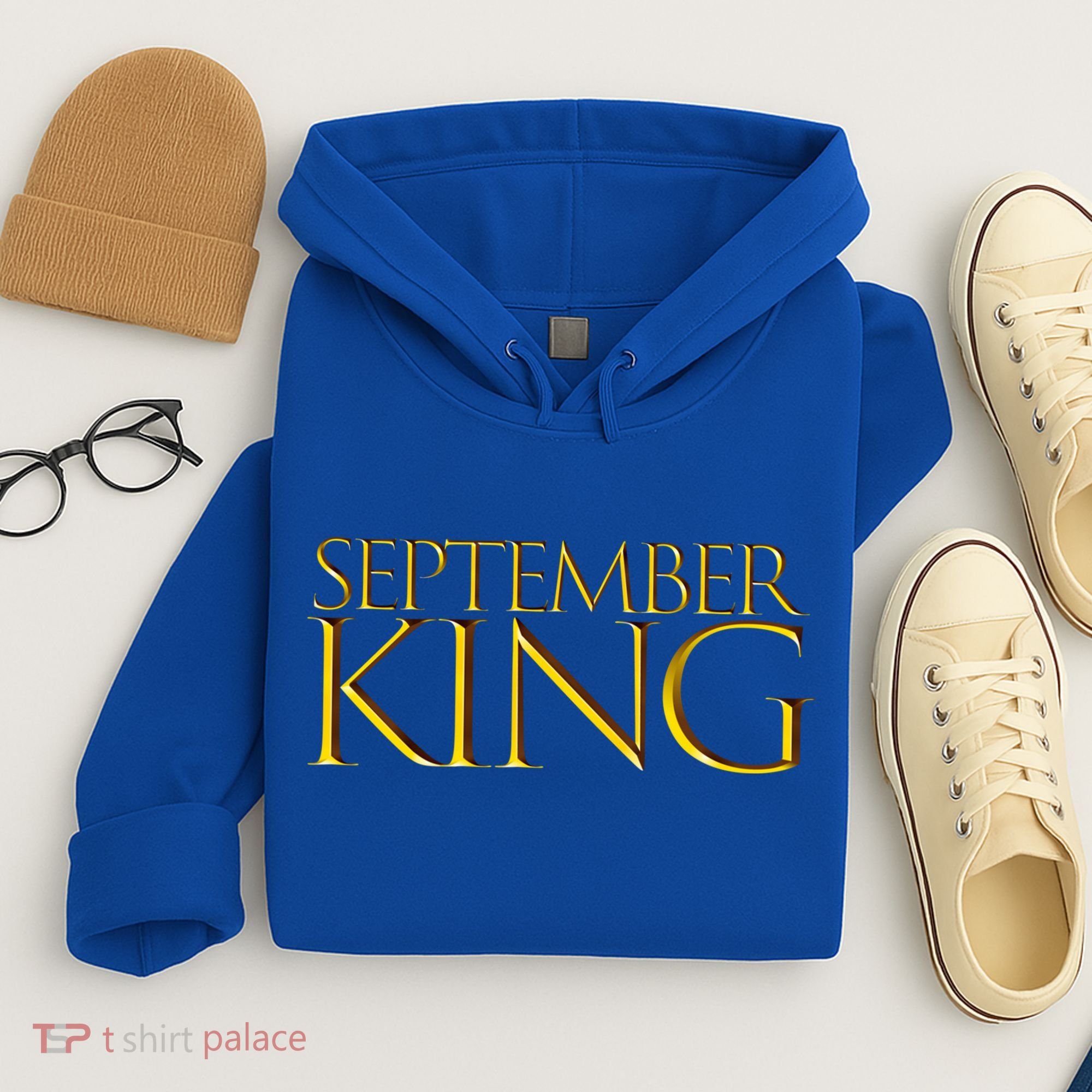 September King Birthday Month Gift Born In September Cute Gift Hoodie