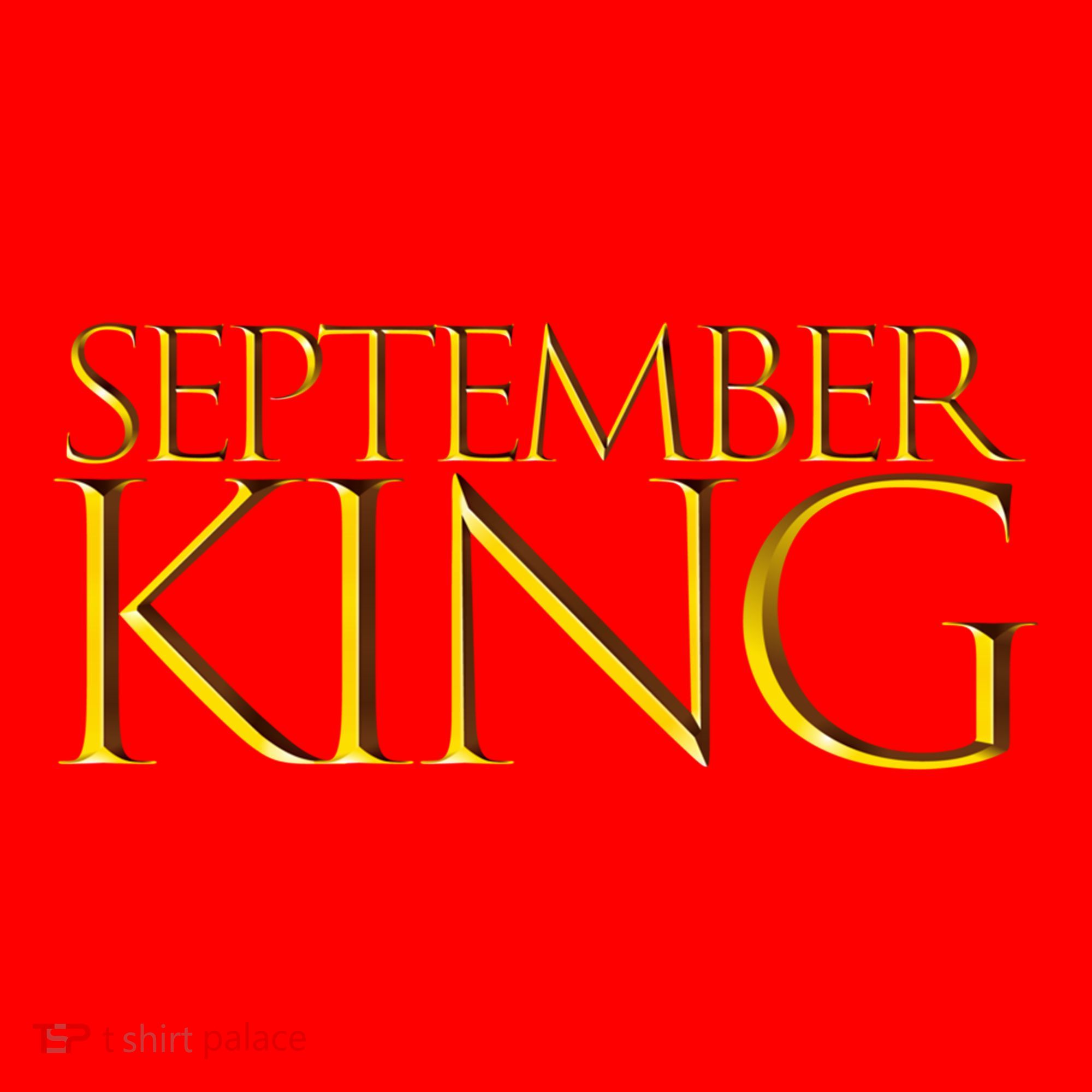 September King Birthday Month Gift Born In September Cute Gift Santa Hat