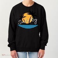 Siesta Key Beach Palm Tree Vacation Trip Matching Group Gift Women's Sweatshirt thumb 0