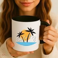 Siesta Key Beach Palm Tree Vacation Trip Matching Group Gift Coffee Mug thumb 3