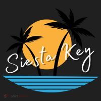 Siesta Key Beach Palm Tree Vacation Trip Matching Group Gift Beanie thumb 2