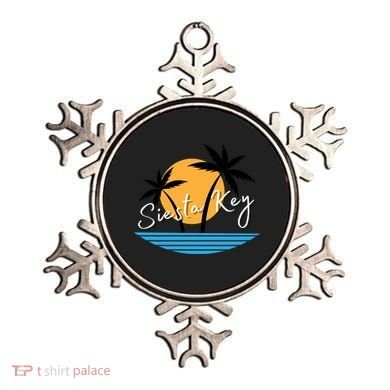 Siesta Key Beach Palm Tree Vacation Trip Matching Group Gift Ornament