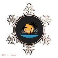 Siesta Key Beach Palm Tree Vacation Trip Matching Group Gift Ornament thumb 0