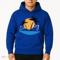 Siesta Key Beach Palm Tree Vacation Trip Matching Group Gift Hoodie thumb 2