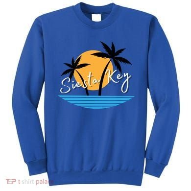 Siesta Key Beach Palm Tree Vacation Trip Matching Group Gift Sweatshirt
