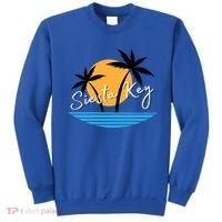 Siesta Key Beach Palm Tree Vacation Trip Matching Group Gift Sweatshirt thumb 0