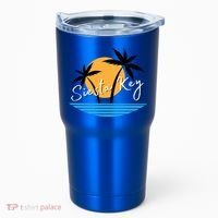 Siesta Key Beach Palm Tree Vacation Trip Matching Group Gift Tumbler thumb 0