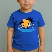 Siesta Key Beach Palm Tree Vacation Trip Matching Group Gift Toddler T-Shirt thumb 2