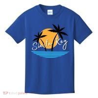 Siesta Key Beach Palm Tree Vacation Trip Matching Group Gift Kids T-Shirt thumb 0
