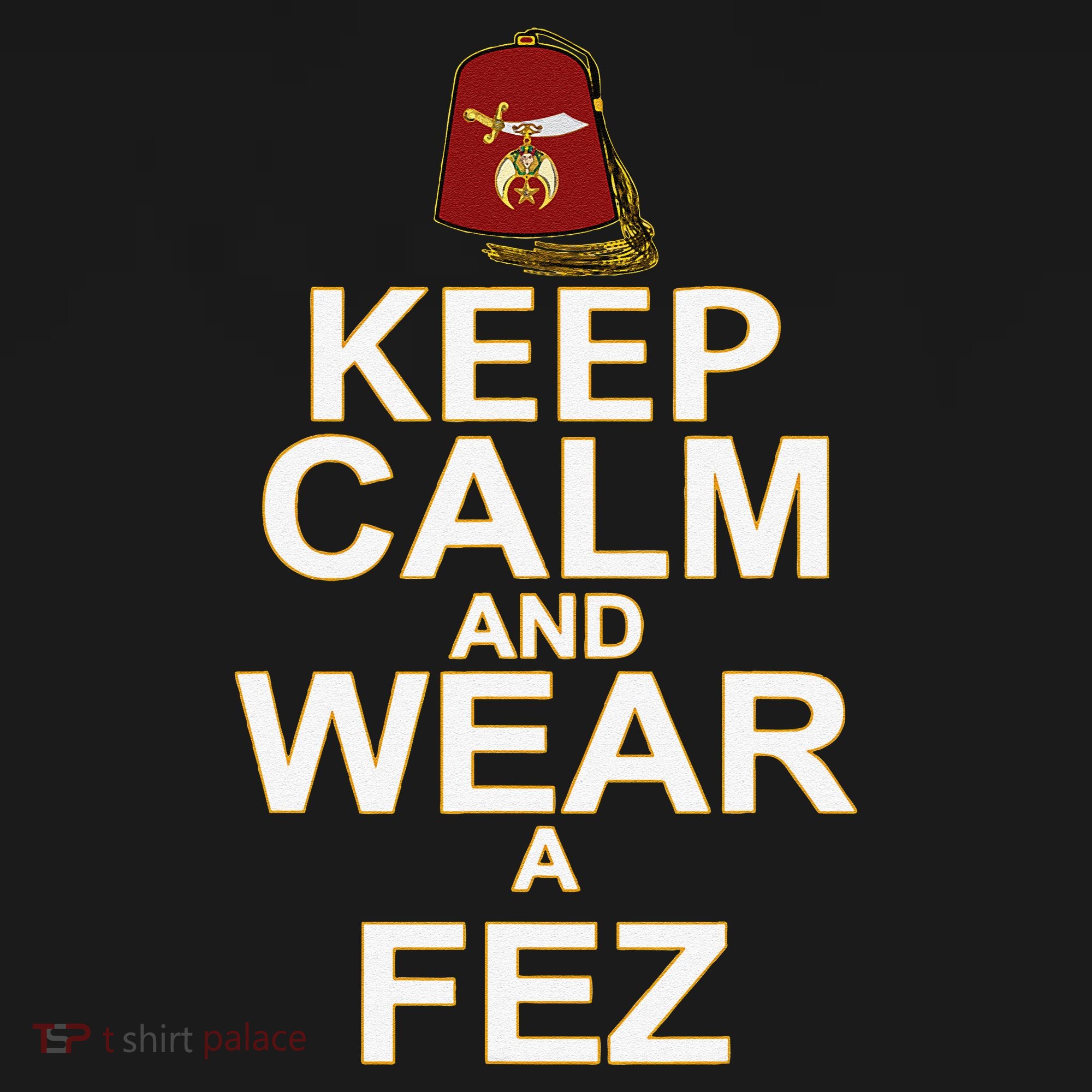 Shriners Keep Calm And Wear A Fez Shriner Mason Thanksgiving Pajama Set