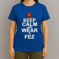 Shriners Keep Calm And Wear A Fez Shriner Mason Thanksgiving T-Shirt thumb 4
