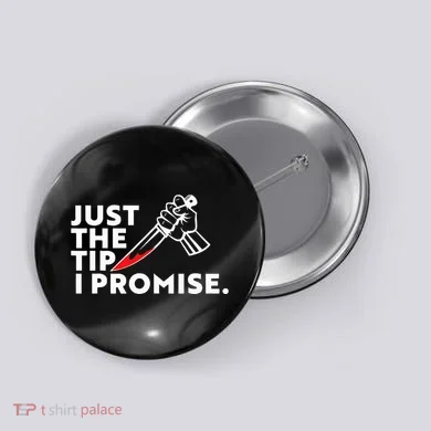 Serial Killer Costume Gift Button