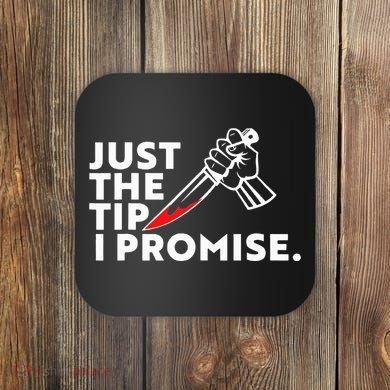 Serial Killer Costume Gift Coaster