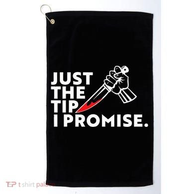 Serial Killer Costume Gift Golf Towel