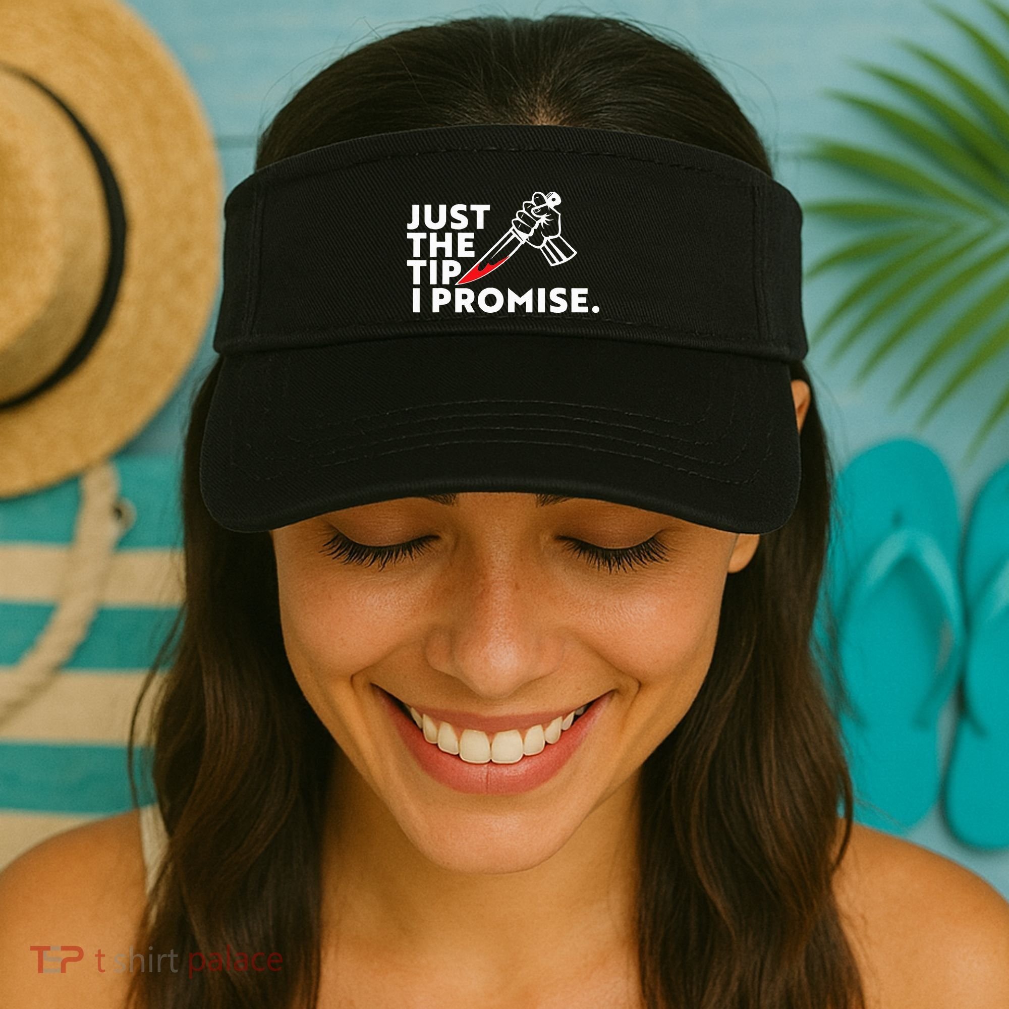 Serial Killer Costume Gift Visor