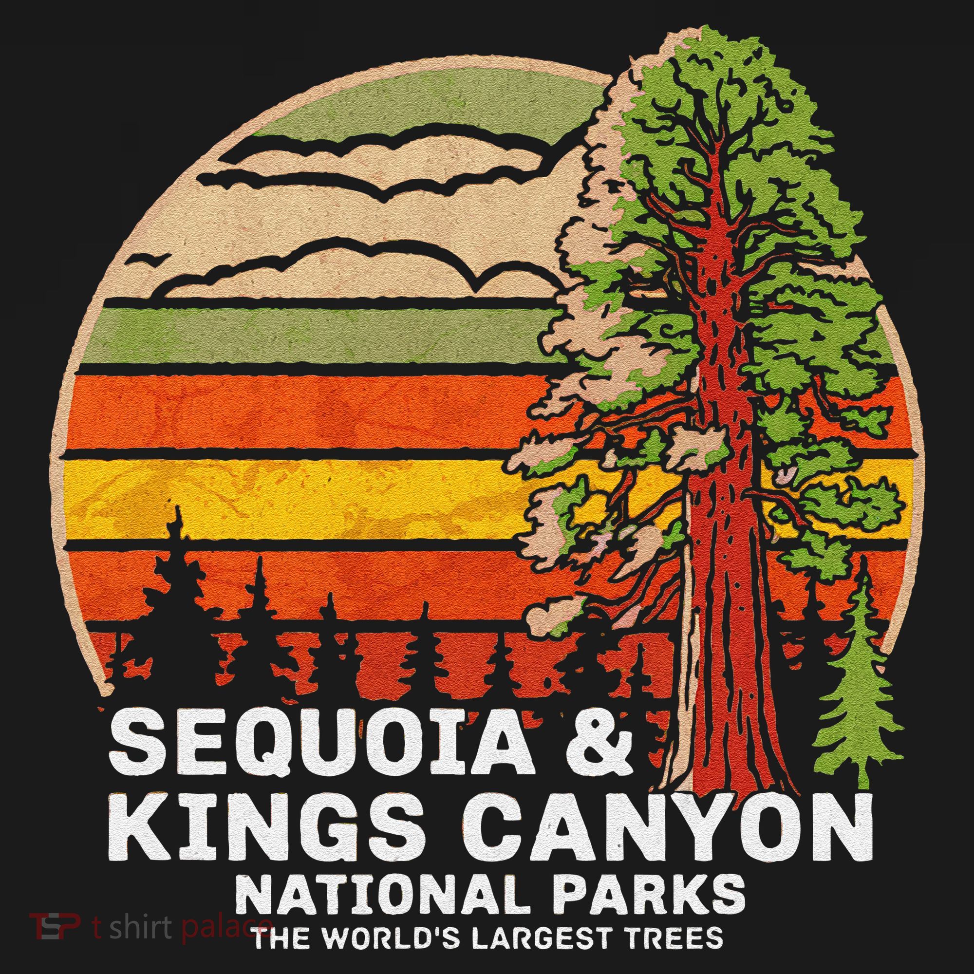 Sequoia Kings Canyon National Parks Women's Tank Top