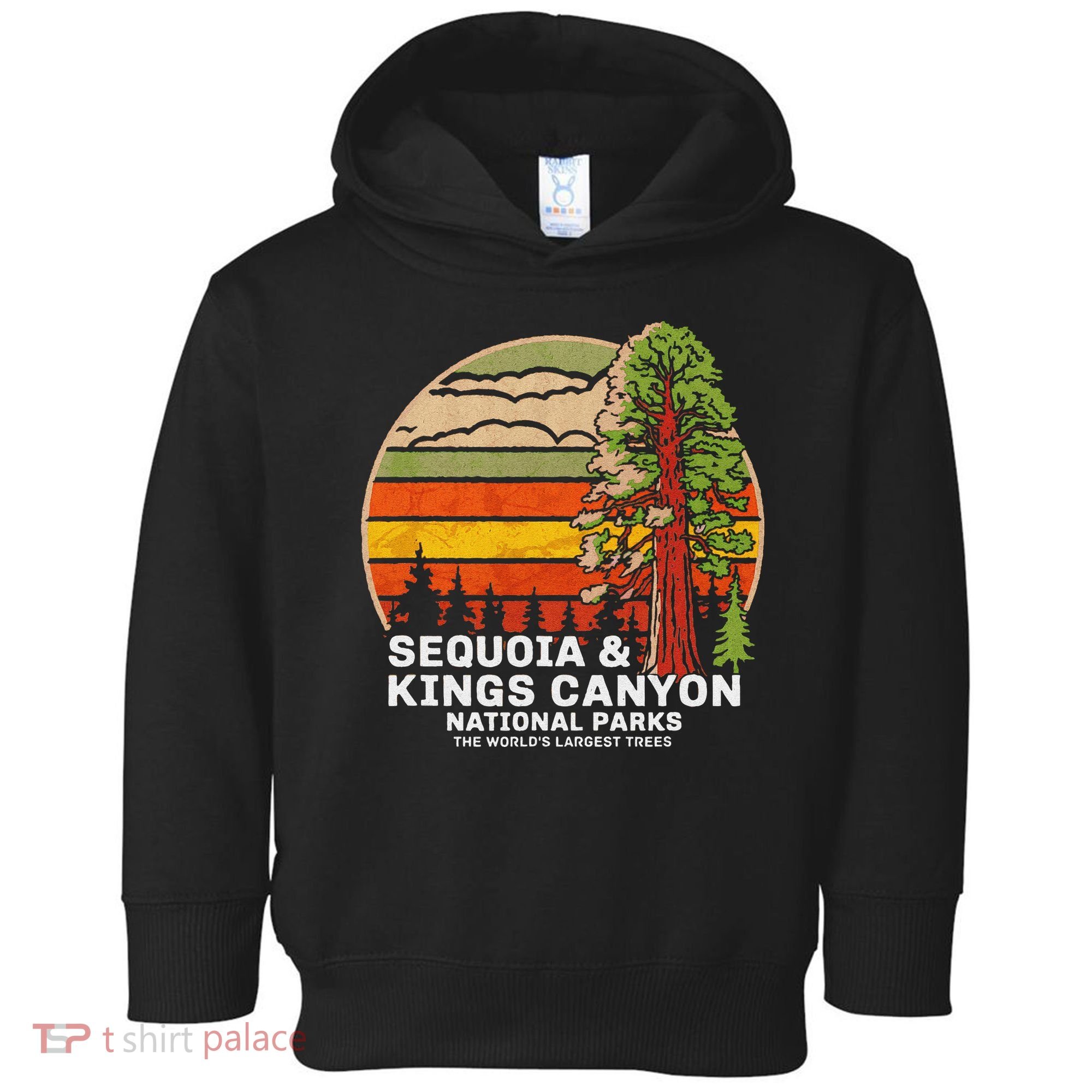 Sequoia Kings Canyon National Parks Toddler Hoodie