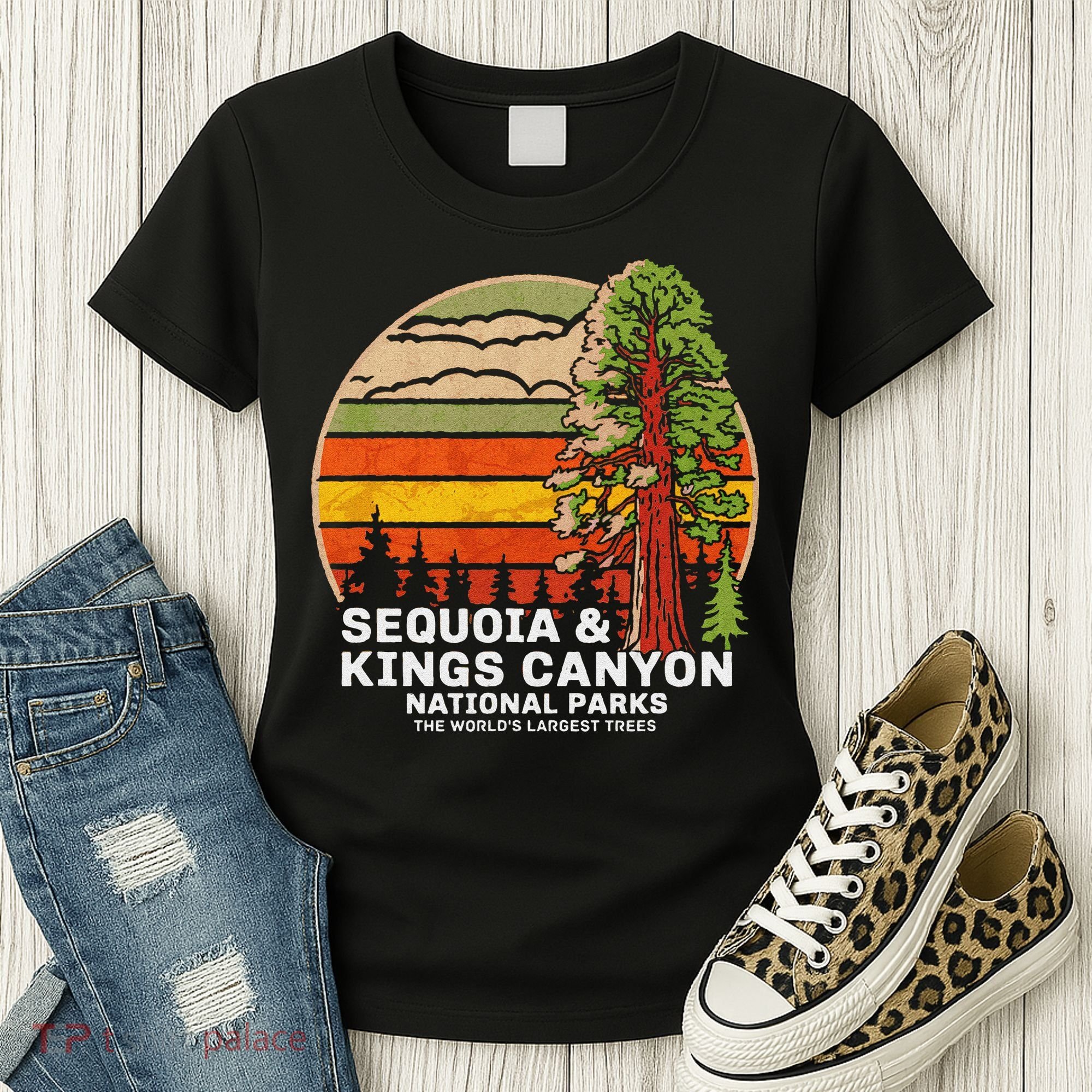 Sequoia Kings Canyon National Parks Women's T-Shirt