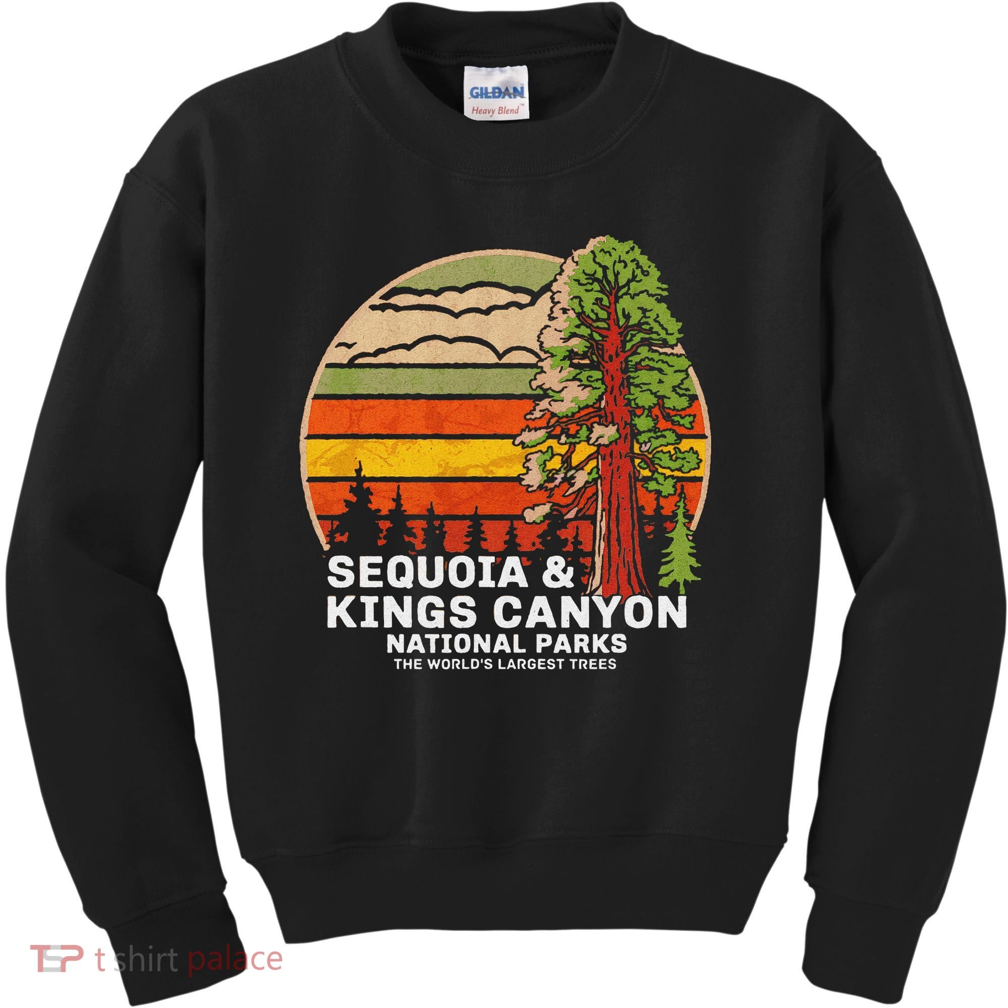 Sequoia Kings Canyon National Parks Kids Sweatshirt