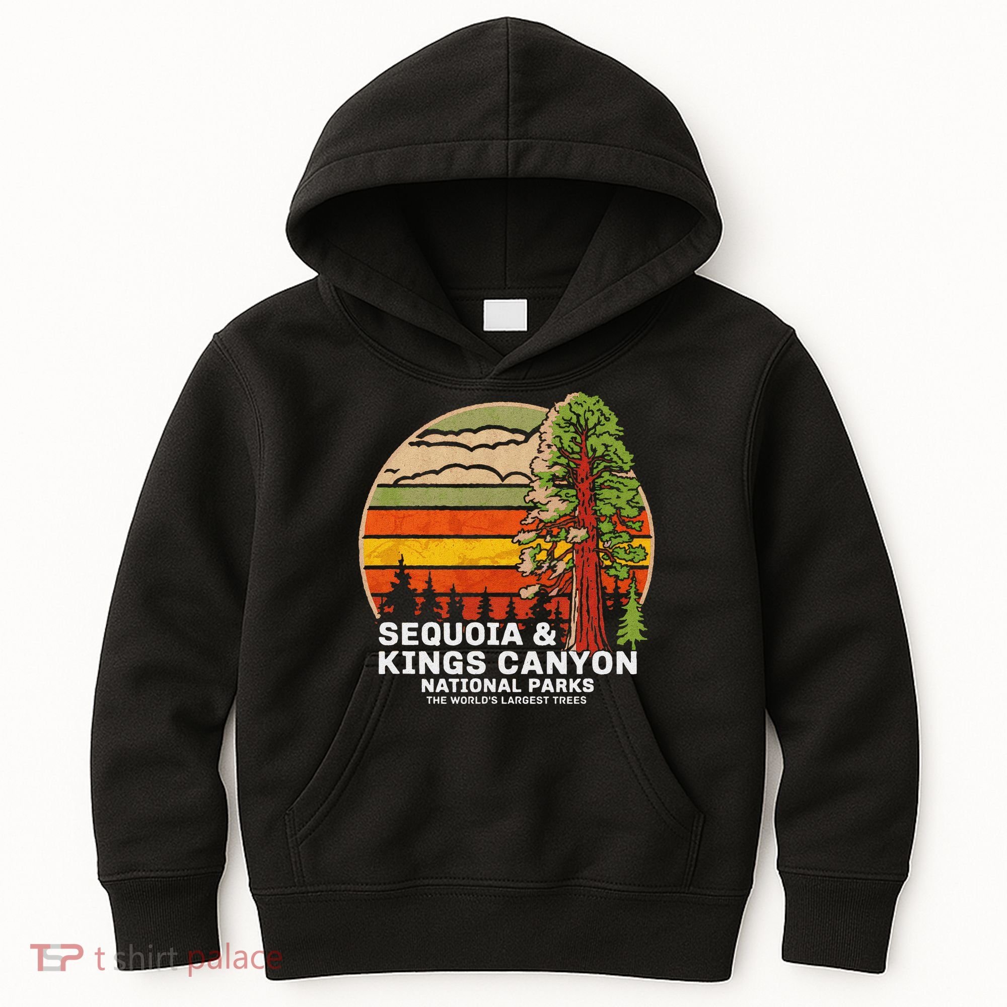 Sequoia Kings Canyon National Parks Kids Hoodie