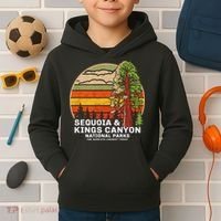 Sequoia Kings Canyon National Parks Kids Hoodie thumb 2