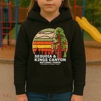 Sequoia Kings Canyon National Parks Kids Hoodie thumb 3