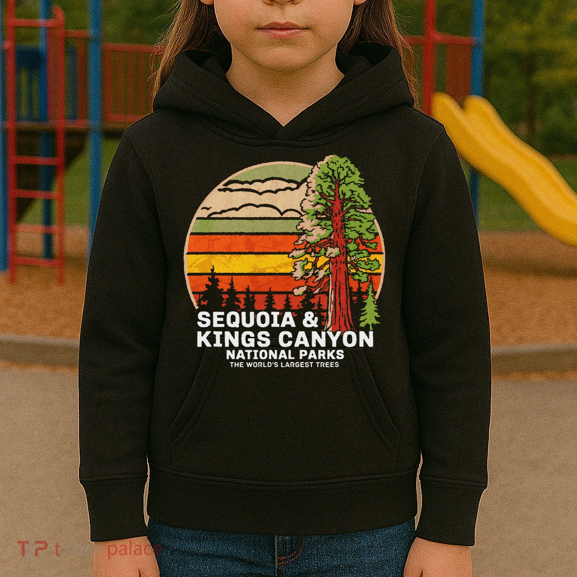 Sequoia Kings Canyon National Parks Kids Hoodie