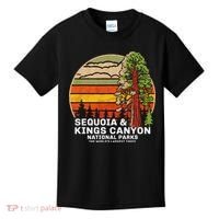 Sequoia Kings Canyon National Parks Kids T-Shirt thumb 0