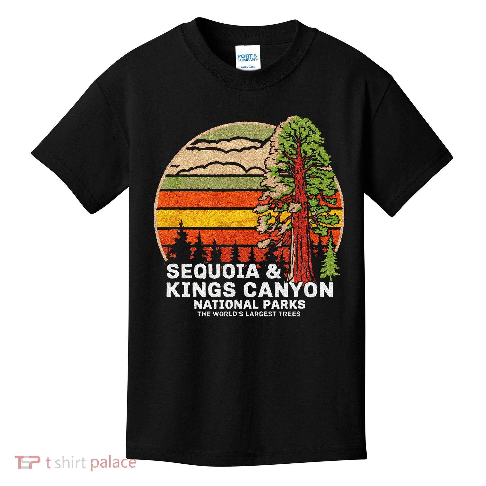 Sequoia Kings Canyon National Parks Kids T-Shirt