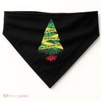 Serial Killer Christmas Tree Crime Scene True Crime USA-Made Doggie Bandana thumb 0