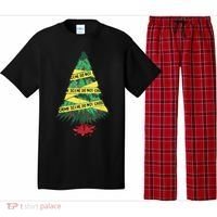 Serial Killer Christmas Tree Crime Scene True Crime Pajama Set thumb 0